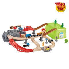 Hape Railway Bucket Builder Set - Colorland Toys