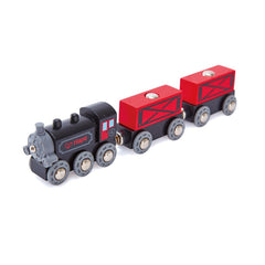 Hape Railway Steam - Era Freight Trainset - Colorland Toys