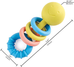 Hape Rattling Rings Teether E0024 - Colorland Toys