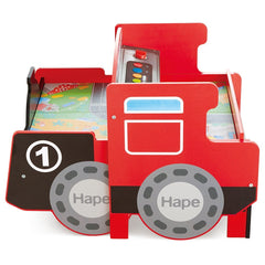 Hape Ride - On Engine Wooden Railway Set Play Table 32pcs - Colorland Toys