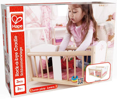 Hape Rock - a - bye Baby Cradle E3601 - Colorland Toys