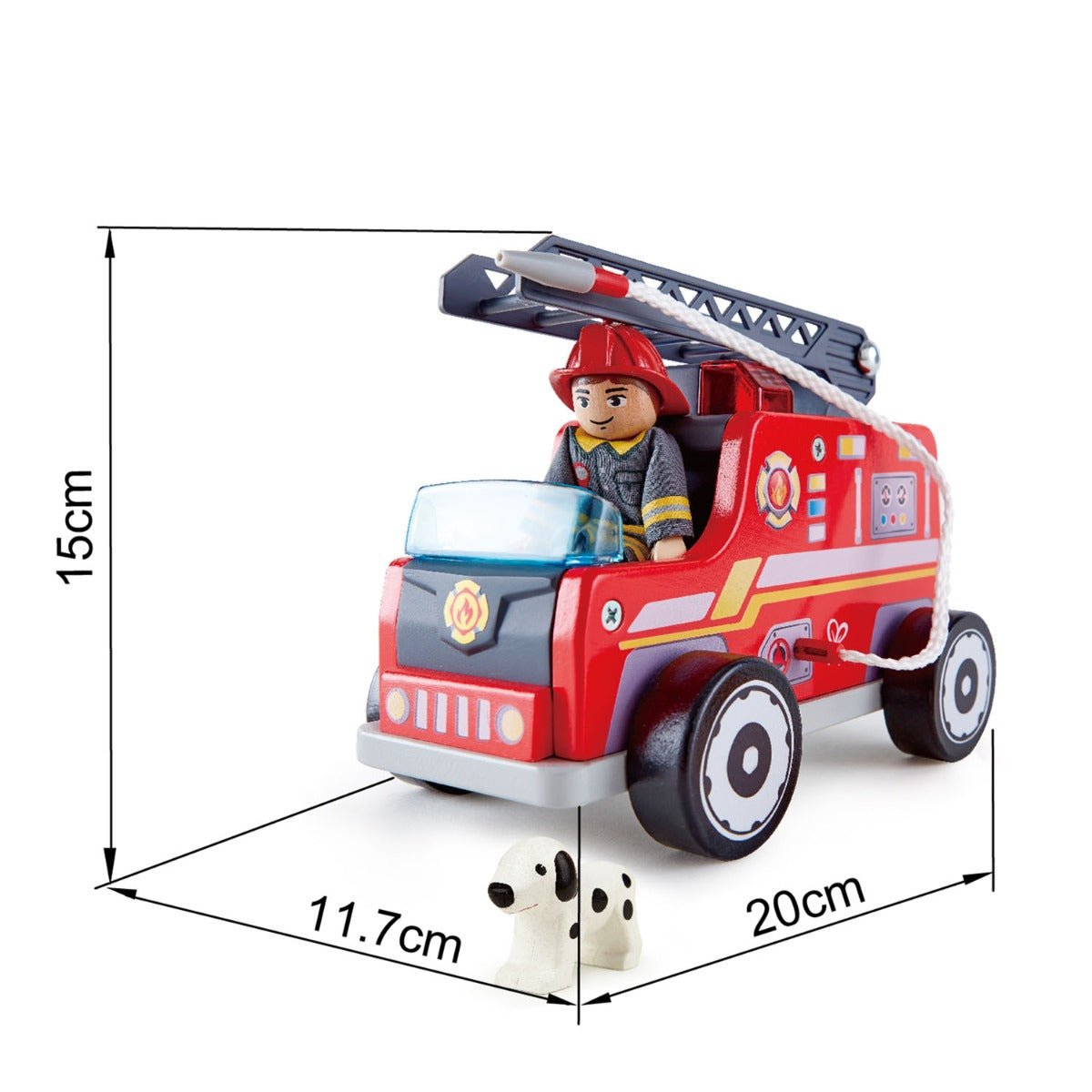 Hape Role Play Fire Rescue Team 3pcs - Colorland Toys