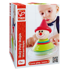 Hape Roly - Poly Ralph Baby Toy - Colorland Toys