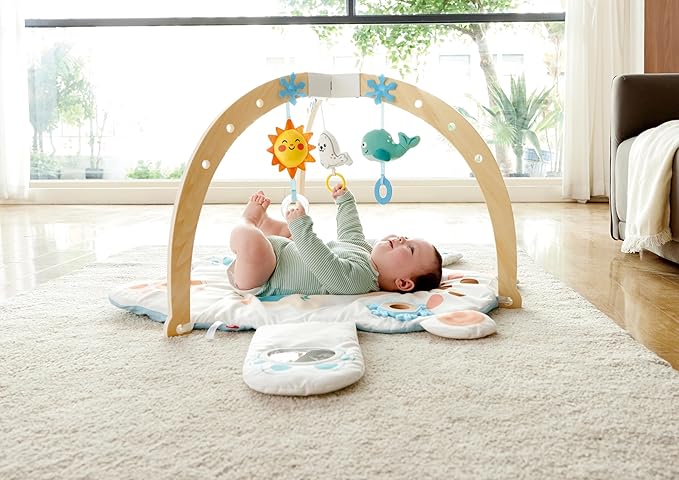 Hape Snuggle Bear Activity Gym E0074 - Colorland Toys