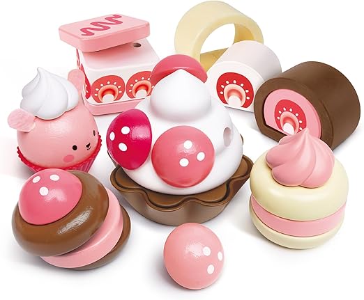 Hape Strawberry Dessert Set E3194 - Colorland Toys