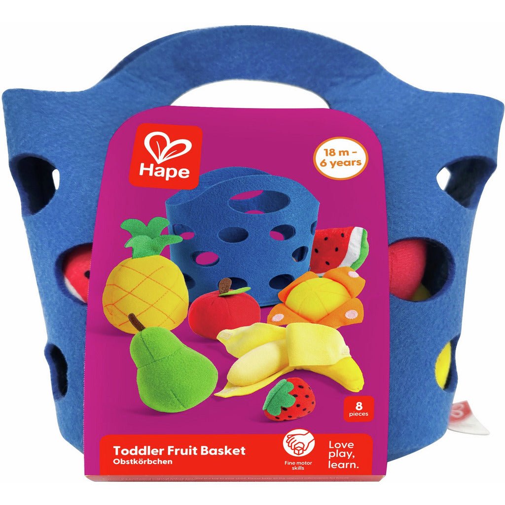 Hape Toddler Fruit Basket E3169 - Colorland Toys