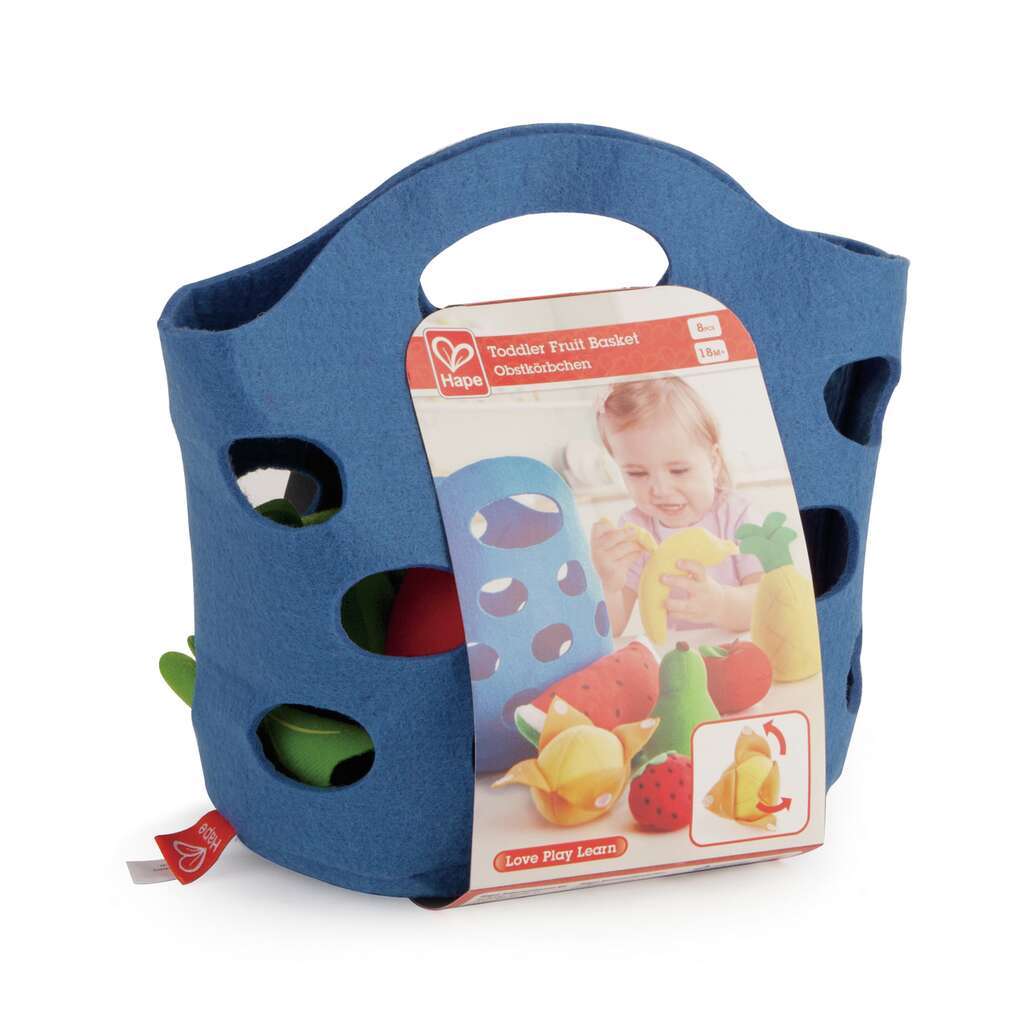 Hape Toddler Fruit Basket E3169 - Colorland Toys