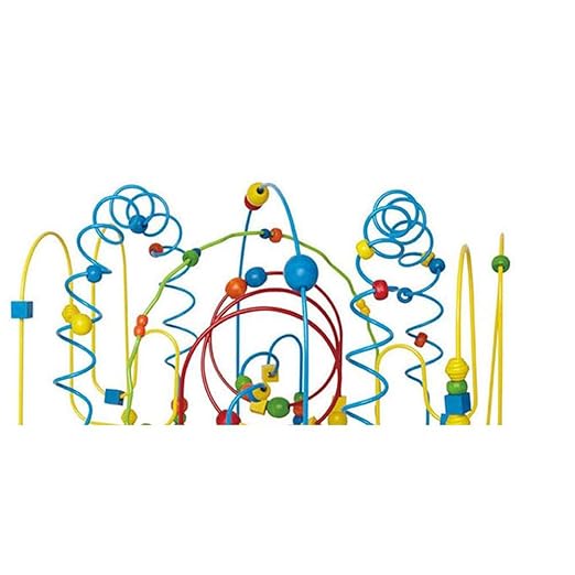 Hape Tunnel Mountain Wooden Toddler Colorful Bead Maze E1900 - Colorland Toys