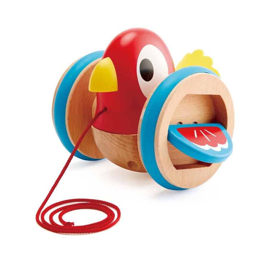 Hape Wooden Bird - Themed Push and Pull - Along Toy - Colorland Toys