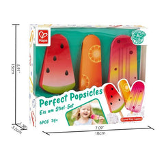 Hape Wooden Perfect Popsicles Food Playset - Colorland Toys