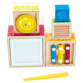 Hape Wooden Stacking Musical Set - Colorland Toys