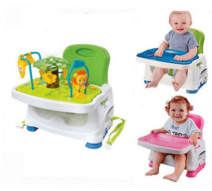 Happicute Baby 3 - in - 1 Health Care Booster Seat Pink H1313/555 - 13B - Colorland Toys