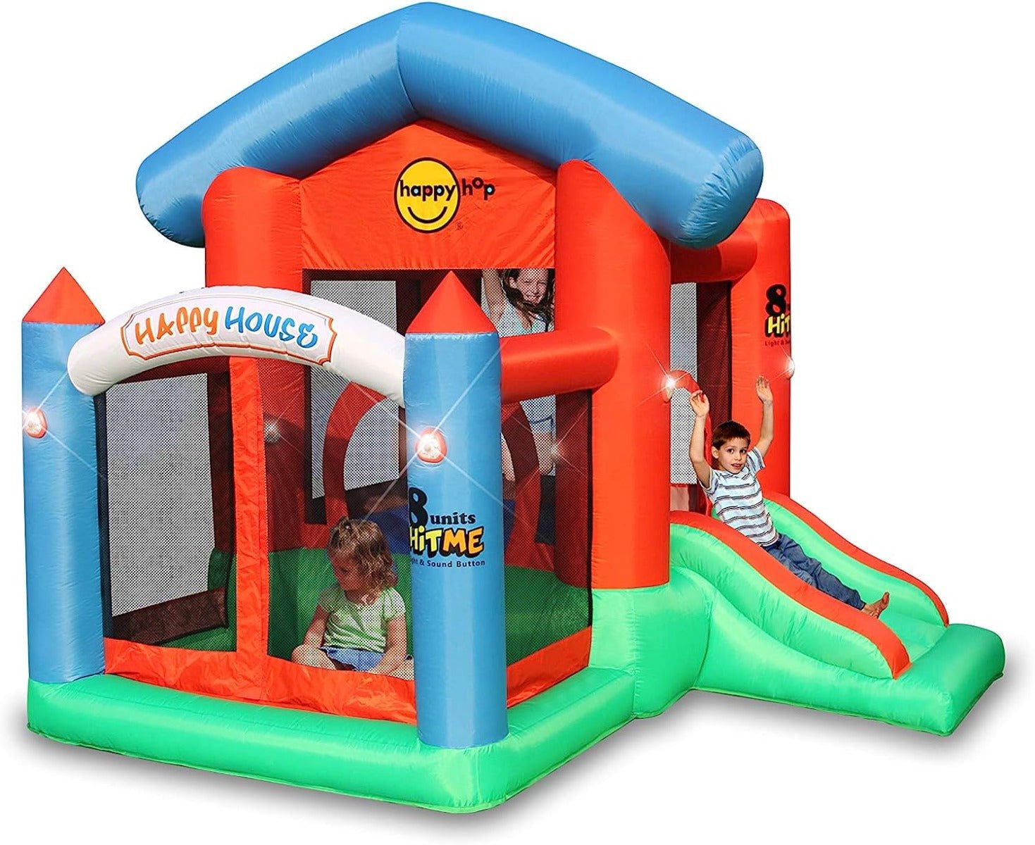 Happy Hop Airflow Bouncer Happy House Interactive 8002 - Colorland Toys