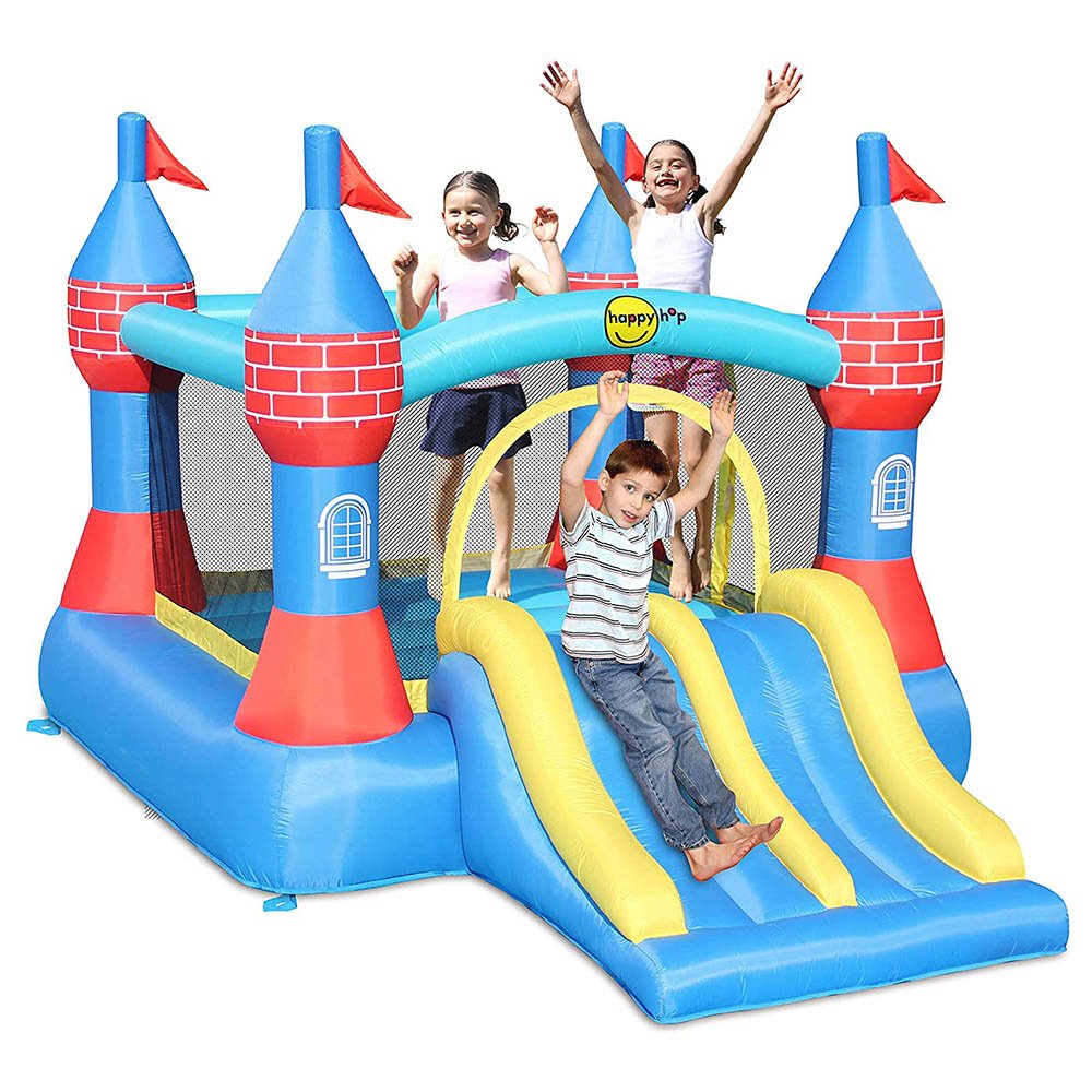 Happy Hop Castle Bouncer with Double Slide 9512 - Colorland Toys