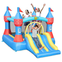 Happy Hop Castle Bouncer with Double Slide 9512 - Colorland Toys