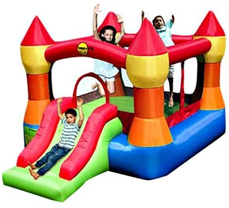 Happy Hop Castle Bouncer with Slide 9017N - Colorland Toys