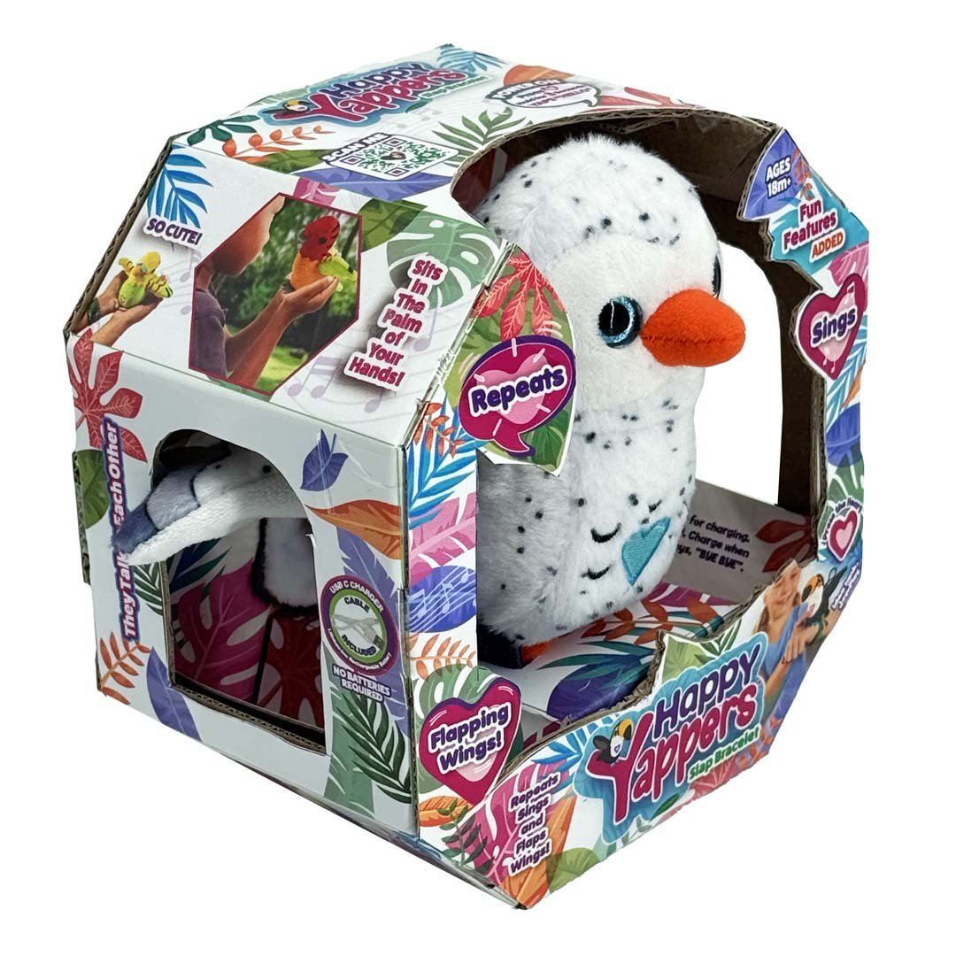 Happy Yappers S2 White Owl 9402 - Colorland Toys