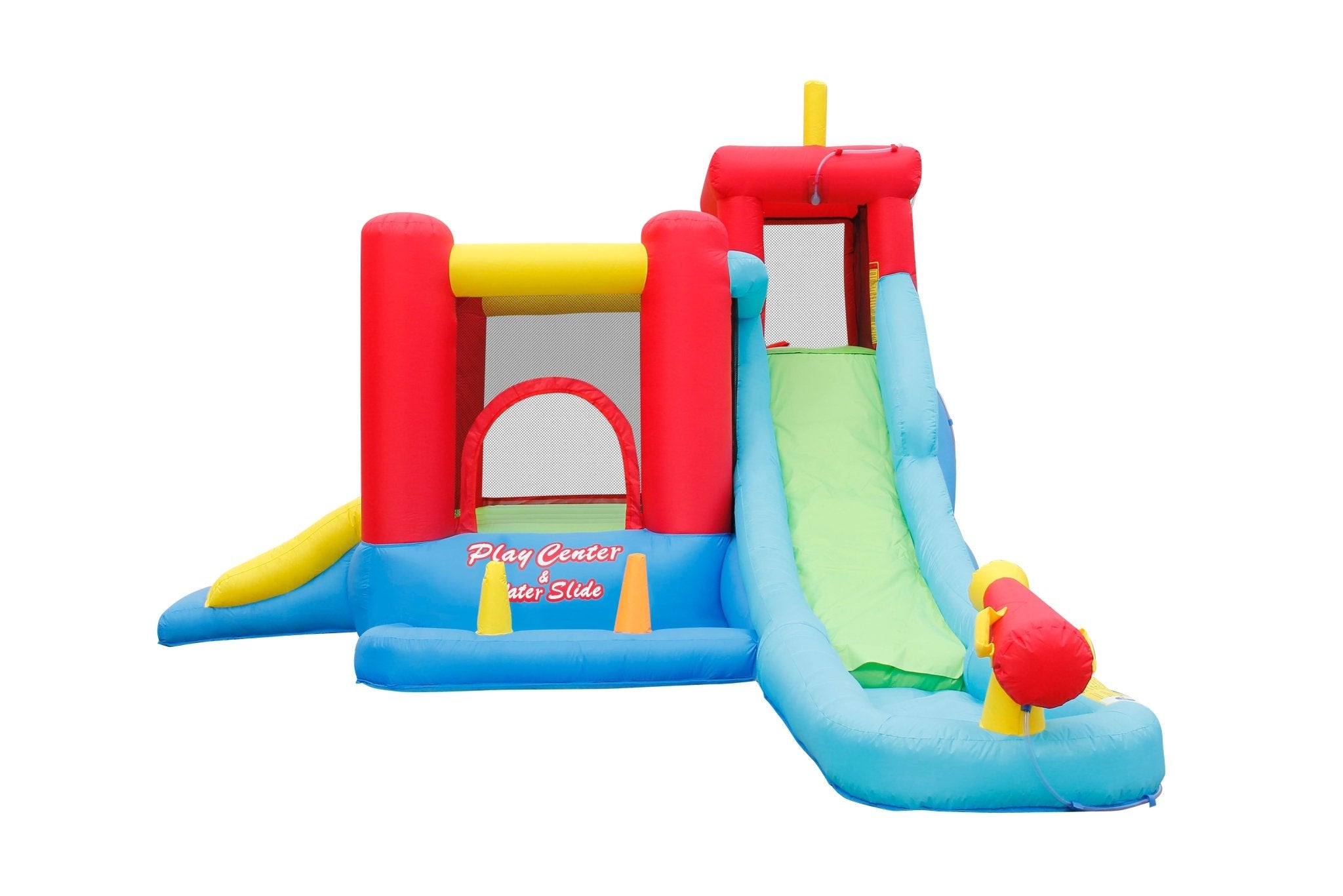 HappyHop Play Center + Water Slide (440 × 330 × 235 cm) - Colorland Toys