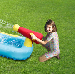 HappyHop Play Center + Water Slide (440 × 330 × 235 cm) - Colorland Toys