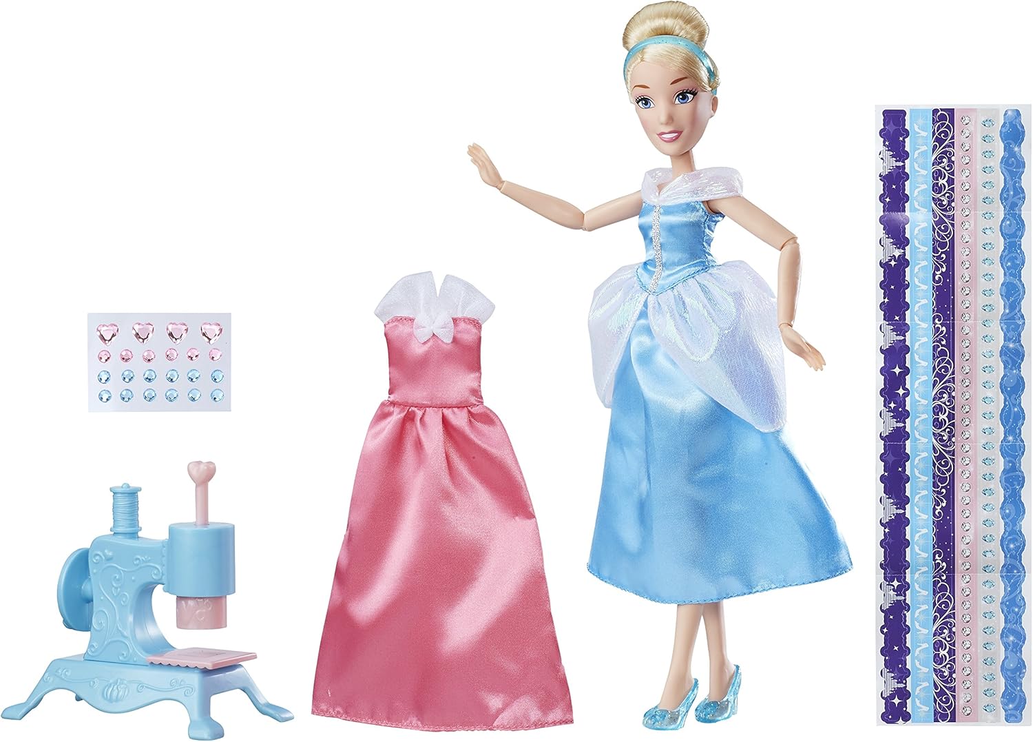 Hasbro Disney Princess Cinderella Stamp Design Studio B6908 - Colorland Toys