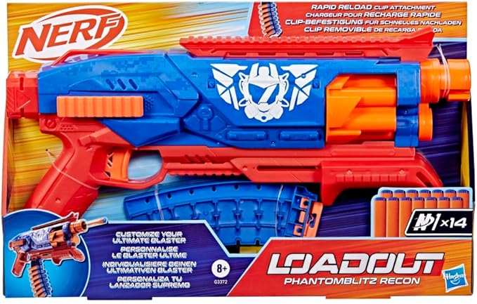 Hasbro Nerf Launcher Loadout Phantomblitz Recon G3372 - Colorland Toys