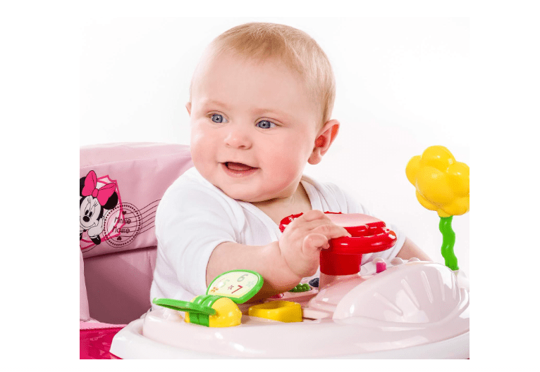 Hauck Player Minnie Walker Pink 642078 - Colorland Toys