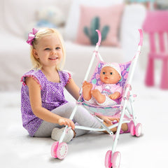 Hayati Baby Amoura Stroller Set with Doll 81863 - Colorland Toys