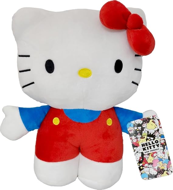 Hello Kitty Classic Plush 11 - Inch ZZHKPL - S3 - Colorland Toys