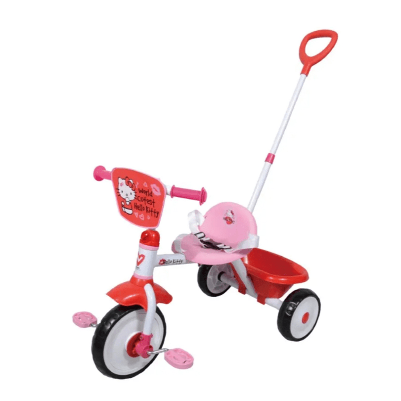 Hello Kitty Trike with Push Handle TRI - 7161HKY - Colorland Toys