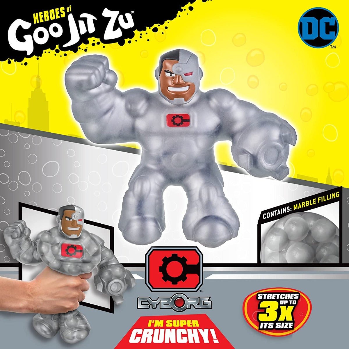 Heroes of Goo Jit Zu DC Hero Pack Cyborg 41219 - Colorland Toys