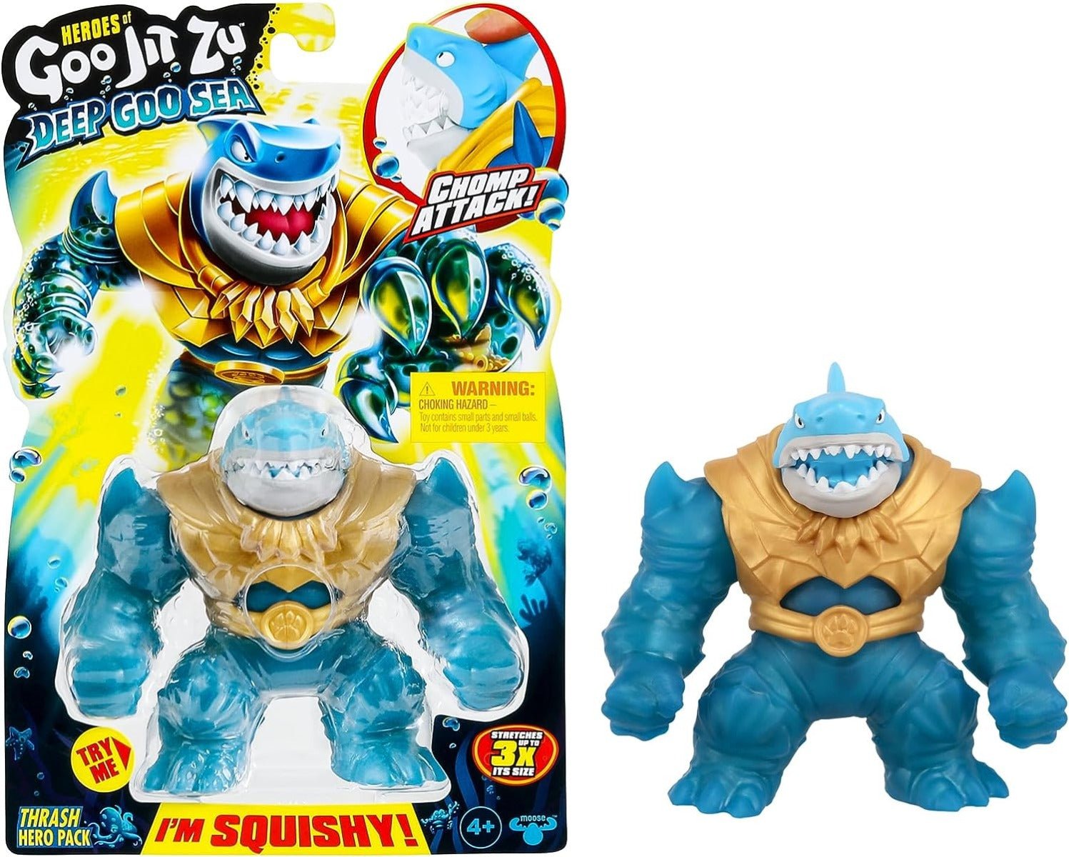 Heroes Of Goo Jit Zu Deep Goo Sea Thrash 42565/65383 - Colorland Toys