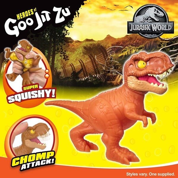 Heroes of Goo Jit Zu Jurassic World Stretch Heroes T - Rex 41341/41304 - Colorland Toys