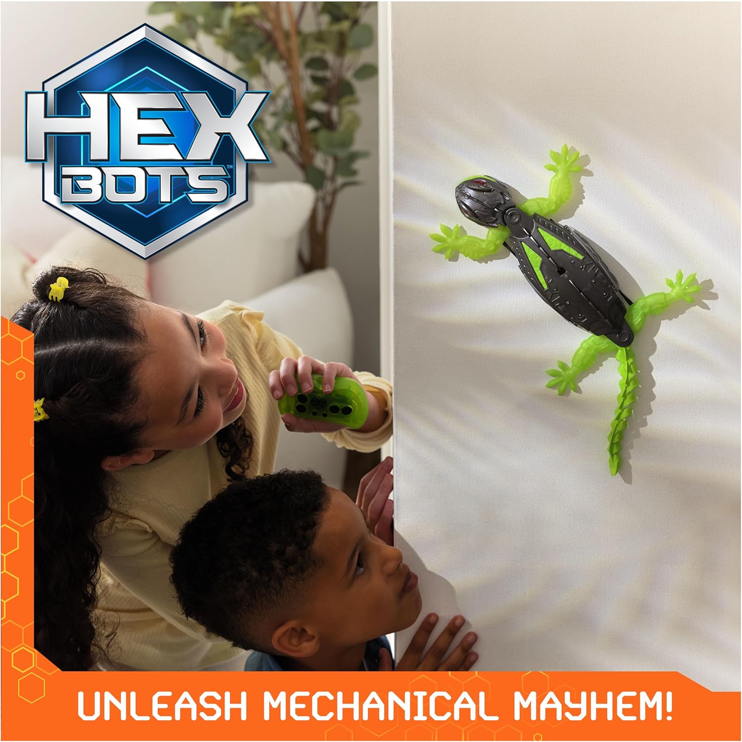 Hex Bots Wall Crawler Gecko 6070281 - Colorland Toys