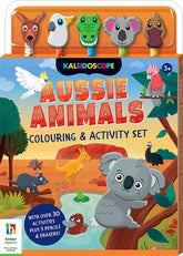 Hinkler Aussie Animals Colouring & Activity Set 923173 - Colorland Toys