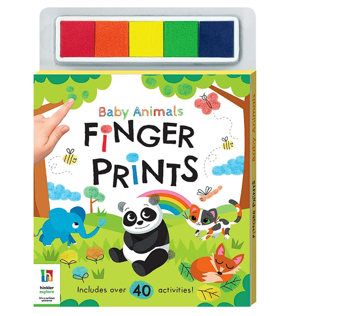 Hinkler Dinosaurs Finger Prints 924729 - Colorland Toys