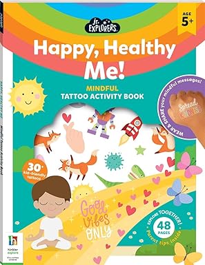 Hinkler Junior Explorers Activity Book: Happy, Healthy Me 924118