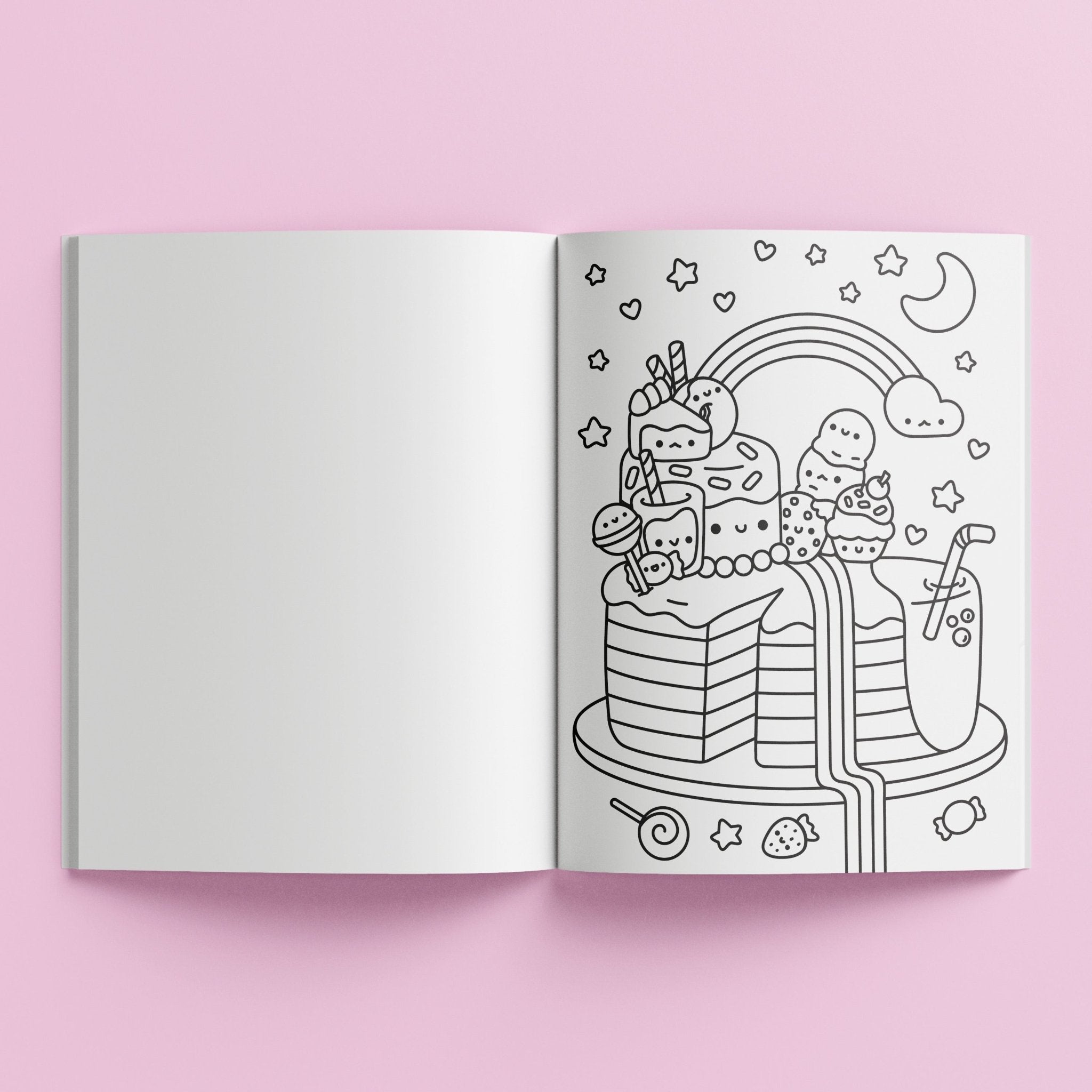 Hinkler Kaleidoscope Sticker Colouring: Totally Kawaii 947452 - Colorland Toys