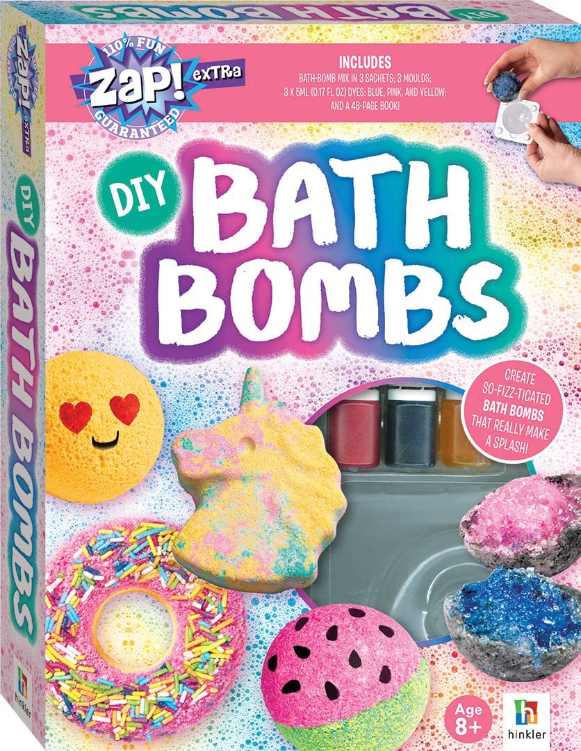 Hinkler Zap! Extra DIY Bath Bombs 806037 - Colorland Toys