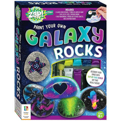 Hinkler Zap! Extra Paint Your Own Galaxy Rocks 9390099HK - Colorland Toys
