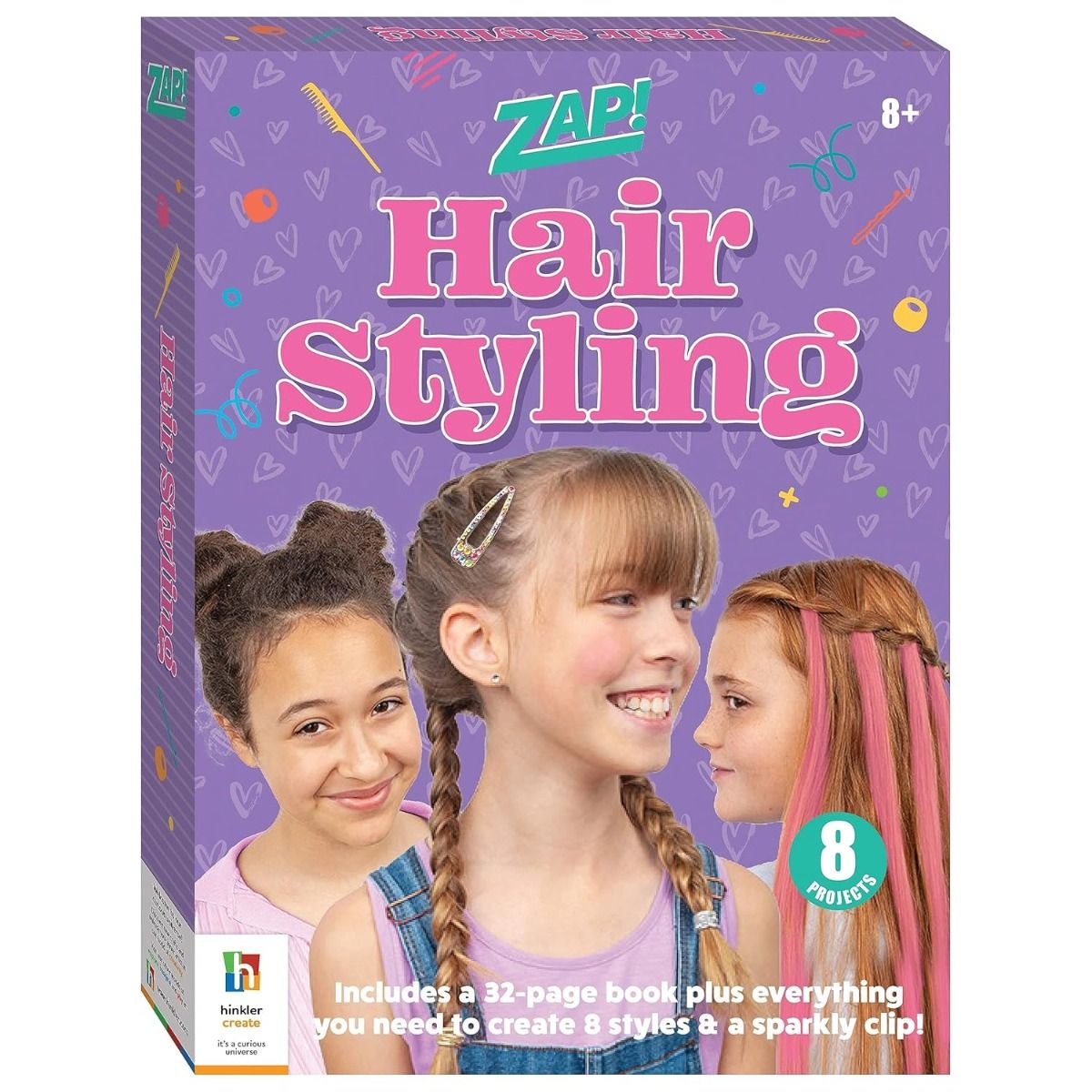 Hinkler Zap! Hair Styling 945816 - Colorland Toys