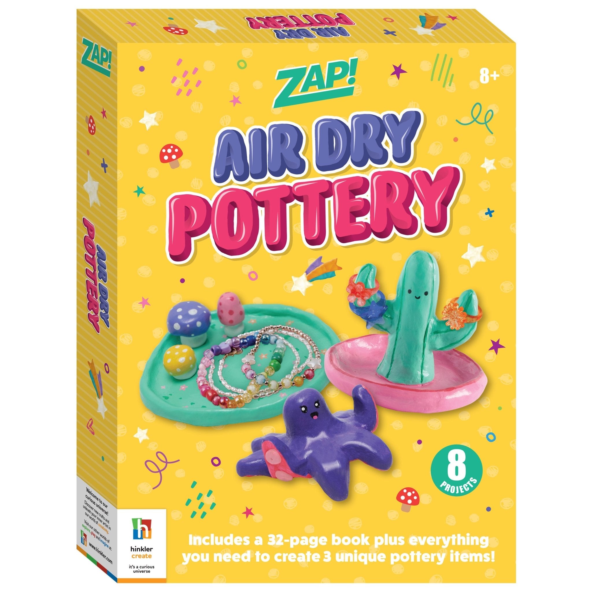 Hinkler Zap! Pottery Kit HBM00538 - Colorland Toys