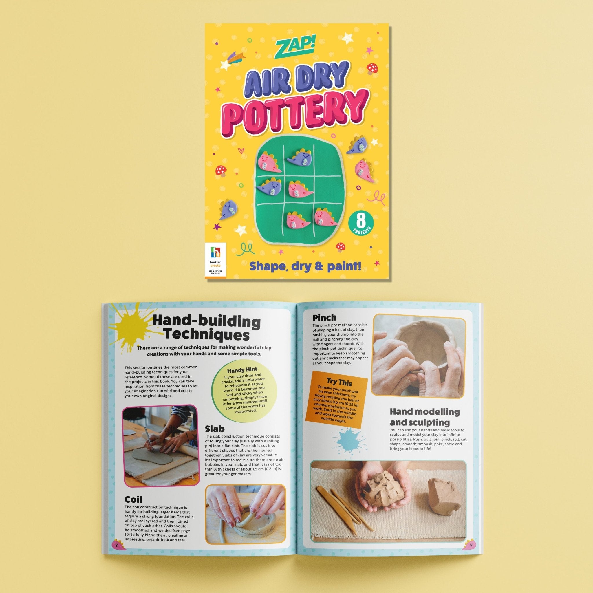 Hinkler Zap! Pottery Kit HBM00538 - Colorland Toys