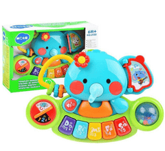 Hola 2 - In - 1 Musical Elephant 3135 - Colorland Toys