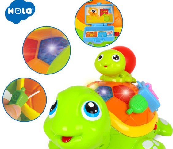 Hola Adult/Child Interactive Turtle B1156/868 - Colorland Toys