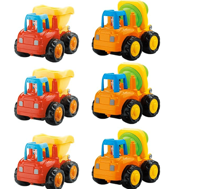 Hola Builder Construction Truck Set 6pcs 326CD - Colorland Toys