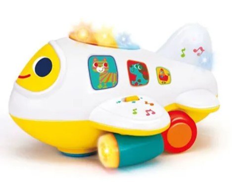 Hola Bump 'N Go Learning Plane B1121/6103 - Colorland Toys