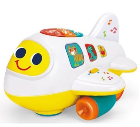 Hola Bump 'N Go Learning Plane B1121/6103 - Colorland Toys