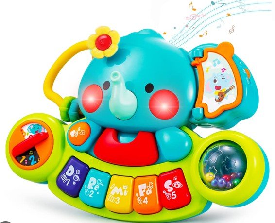 Hola Elephant Keyboard B1189/3135 - Colorland Toys