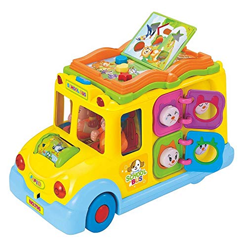 Hola Keep Me Busy School Bus B1129/796 - Colorland Toys