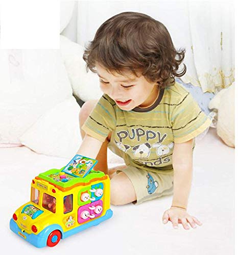 Hola Keep Me Busy School Bus B1129/796 - Colorland Toys